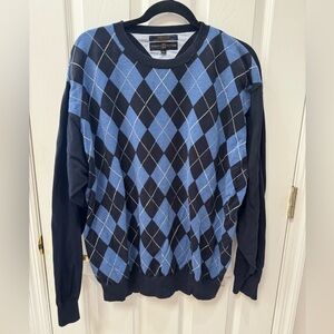 Tommy Hilfiger Golf argyle sweater size XL